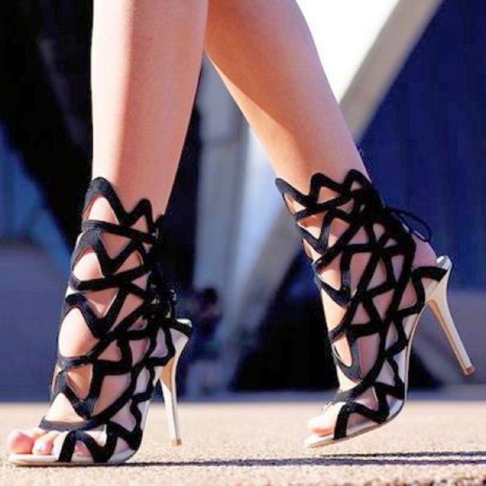 Sophia Webster Mila Cage High Heeled Sandals - Size 37